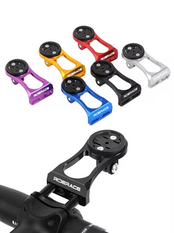 RIDERACE Bicycle Computer Holder Bike Handlebar Camera Mount Cycling Stopwatch Speedometer Bracket f