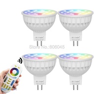 ❈✼ MiBoxer 4W MR16 Dimmable LED Bulb FUT104 12V RGBCCT (2700-6500K) WiFi Smart LED Spotlight Bulbs 2