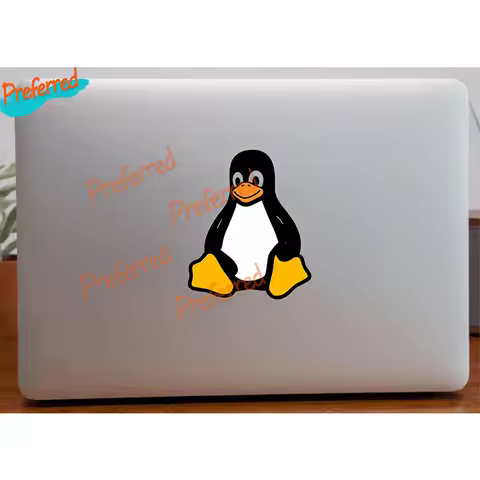 Linux Users Laptop Sticker Gamers Gaming Hackers Computer Linux Penguin for Your All Cars Racing Lap