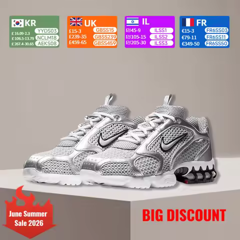Nike Air Zoom Spiridon Cage 2 Unisex Sneakers | Retro Comfort & Enhanced Cushioning | Everyday Casua