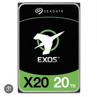 （全新，有3隻20TB，歡迎議價）Seagate EXOS X20  20TB硬碟