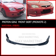 PROTON GEN2 GEN 2 FRONT SKIRT (PROMOTE-2) FIBERGLASS/  PU BODYKIT