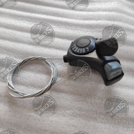 7 Speed Bicycle Gear Shifter. Minion Folding Bike