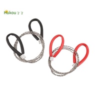 2 Pack PVC Pipe Cable Saw Stainless Steel Wire Saw Hand Pocket String Rope Saw Emergency Survival Wi