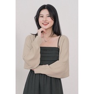 Dear Lyla Lindy Slouchy Cardigan (Light Taupe)