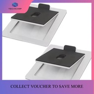 TECHCHIP-2Pack Tilted Computer Bookshelf Speaker Holder for MR4 MR3 MR3BT Studio Monitors Risers Des