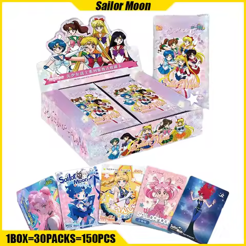 DEMON CARD Sailor Moon Cards Nebula Version Anime Collection Card Mistery Box Board Games Toys Birth