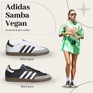 (พร้อมส่ง ของแท้ 100%) 🖤🤍 Adidas samba OG &amp; Vegan ตัวเดียวกับที่เฮลีย์และจีซู bp ใส่ค่า ⭐️