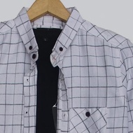 KEMEJA Long Sleeve Flannel Shirt Men's Shirt Casual Shirt FPA-13