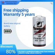 SUNMOON ER14335 battery 2/3AA 3.6V PLC Battery Detector Smoke Alarm original lithium battery