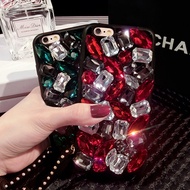 Beautiful Rhinestone Phone Cases For OPPO R9 R9S Plus Case Fashion Soft Mobile Phone Cover