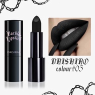 DAISHIAO Black Lipstick Waterproof Long Lasting Matte Lipstick