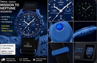 Brand New | OMEGA × Swatch MoonSwatch MISSION TO NEPTUNE SO33N100 | In Hand | Fa
