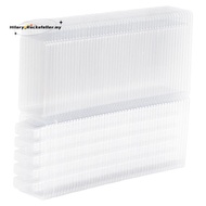 50 Pcs Wax Melt Containers, 5-Cavity Wax Melt Clamshell Molds,Clear Empty Plastic Wax Melt Mold for 