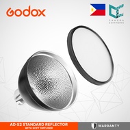 Godox AD-S2 4.7 Standard Bowl Reflector with Soft Diffuser for AD360 and AD200 Bare-Bulb Heads ADS2