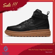 Sepatu Original Nike Af 1 High Boots Goretex Black Gumb Bnib