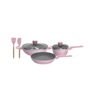 Shogun Ray Of Hope Cookware Set 28cm Wok, 28cm Frypan, 18cm Saucepan