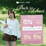 DOTTIE - Áo tay phồng phối bèo - Trắng kem - T1124