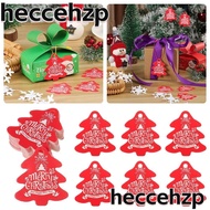 HECCEHZP 100Pcs Christmas Baking Hang Tag, Red Easy to Use Christmas Gift Decoration Card, Multipurpose Christmas Tree Shape Design Christmas Theme Christmas Message Card