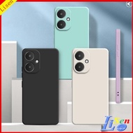 Redmi 13C 5G/13 4G/12C/12/10C/10A/9C/9/9A/9T/Redmi 10 Solid color liquid silicone anti drop phone ca