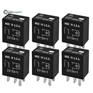 For Select  , Explorer Vehicles 6 Pack 8T2T-14B192-AA 12VDC 30A 4-Pin SPST Automotive Relay Fix  Pum