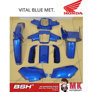 Honda EX5 Dream 2 Original BSH Body Cover Set VITAL BLUE MET.