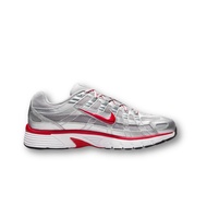 Nike P-6000 Metallic Silver Gym Red