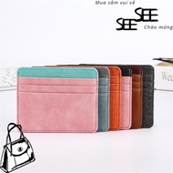 SINSIN ID Card Holder  Leather Travel Money Pocket