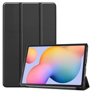 Suitable for Samsung Tab S6 Lite Leather Case 10.4 Inch SM-P625/615 Tablet Three, Folding Computer P