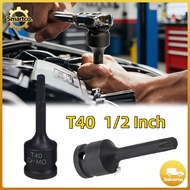 MATA 1/ 2 Inch T40 Star Bit Socket CR-MO Impact Hex Socket