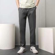 【READY STOCK】Cargo pants fot men Men Loose Trouser Men Chino Smart Casual Relaxed Pant Straight Long