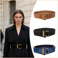 FACY Belt Underbust Waistband Elegant Corset Cowgirl Belt for Women Proms Club Party for Skirt Dress