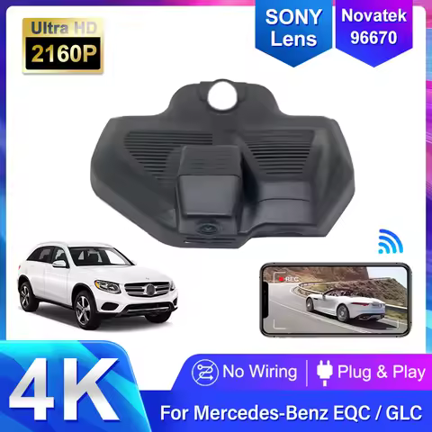 4K HD 2160P Car WIFI DVR Dash Cam Video Recorder For Mercedes Benz EQC N293 EQC400 4MATIC C253 GLC 2
