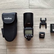 Godox 神牛 V1 Pro Flash 電圓機頂閃光...