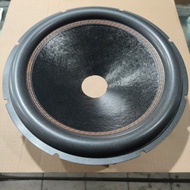 Daun dan spon subwoofer 12 inch jahit new /speaker sub woofer 12 inch