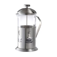 Miaoguanjia Stainless Steel Tea Maker 1100ml Brewing Pot Glass Pot Heat-Resistant Glass Flower Teapo