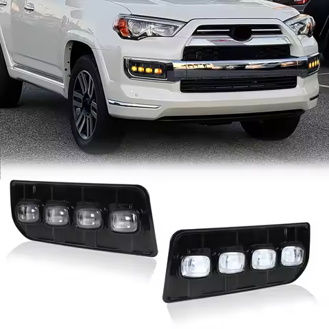 DRL Daytime Running Lights Bumper Lamp for Toyota 4Runner 4 Runner Limited LTD 2013 - 2022 Turn Sign