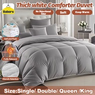 Thick White Duvet Filler Comforter Hotel Kumot queen Comforter single double thick comforter