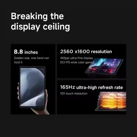 Lenovo LEGION Y700 3rd Snapdragon 8 Gen 3 2.5K 6550mAh LCD Screen 2560*1600 8.8-inch 165Hz 68W Charg