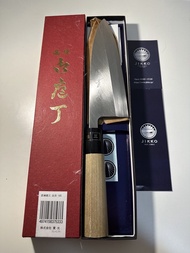 日本 JIKKO 實光刃物 銀三鋼 出刃 165mm 廚刀