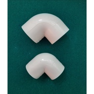 PVC Elbow Blue 1/2" & 3/4" | PVC White Elbow 1/2" & 3/4" waterline pipe fitting