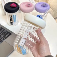 Cute Early Warning You Can Live at a Glance Cup~Dijia Donut Cloud High Borosilicate Glass Water Cup 