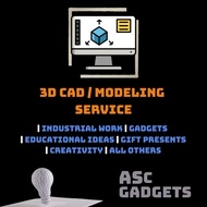 3D CAD / Modeling / Designing service / Chat with us for details.