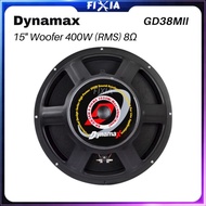 (1pc)  Dynamax GD38MII 15" 400W 8Ω Woofer Karaoke Speaker Unit 12 Inch 350 Watt 8 Ohm GD38M GD-38M F