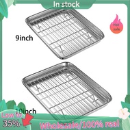 Toaster Oven Tray and Rack Set, with Cooling Rack,Dishwasher Safe