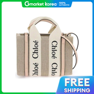 Chloé | กระเปาถอแบรนดเนมหร 26SS รนวดด มน โทท แบก สซเมนตพงค CHC22AP237I26 6J5