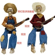 Rangka Banjo Animasi Halloween Rangka Rangka Banjo