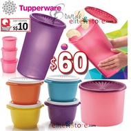 [FREE Bottle and Gift Bag] TUPPERWARE DECO RAINBOW One Touch Topper Set AIR TIGHT LIQUID TIGHT