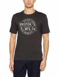Brixton 全新 現貨 Pullman 優質 短袖T恤 XS(約一般S) 黑色 美國購入 保證原廠正品