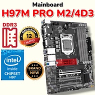 Mainboard H97M PRO 4D3 - 100% New - Floor - 12 Month Warranty - With M2 NVMe Slot - Motherboard